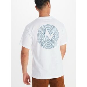 Marmot white graphic t shirt